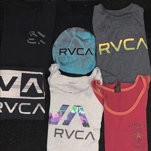 4 shirts 2 tanks size M